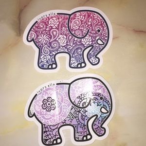 2 Ivory Ella stickers